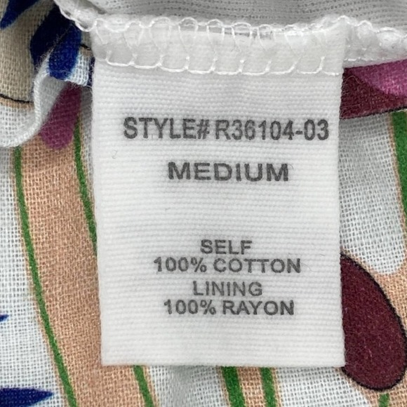 Peach Love California Floral Botanical Romper w/ Adjustable Spaghetti Straps - Picture 5 of 9